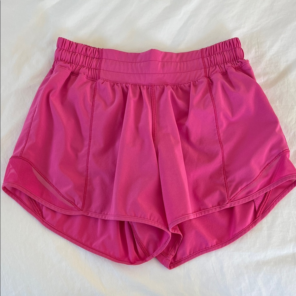 Lululemon Athletica Pink Athletic Shorts